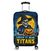 Gold Coast Titans Luggage Cover Creep It Real When Darkness Falls