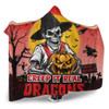 St. George Illawarra Dragons Hooded Blanket Creep It Real When Darkness Falls