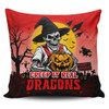 St. George Illawarra Dragons Pillow Cover Creep It Real When Darkness Falls