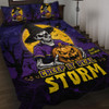 Melbourne Storm Quilt Bed Set Creep It Real When Darkness Falls