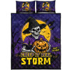 Melbourne Storm Quilt Bed Set Creep It Real When Darkness Falls