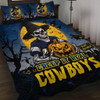 North Queensland Cowboys Quilt Bed Set Creep It Real When Darkness Falls