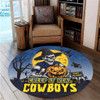 North Queensland Cowboys Round Rug Creep It Real When Darkness Falls