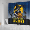 North Queensland Cowboys Shower Curtain Creep It Real When Darkness Falls