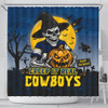 North Queensland Cowboys Shower Curtain Creep It Real When Darkness Falls