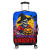 Newcastle Knights Luggage Cover Creep It Real When Darkness Falls