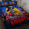 Newcastle Knights Quilt Bed Set Creep It Real When Darkness Falls