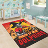 Redcliffe Dolphins Area Rug Creep It Real When Darkness Falls
