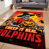 Redcliffe Dolphins Area Rug Creep It Real When Darkness Falls