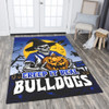 Canterbury-Bankstown Bulldogs Area Rug Creep It Real When Darkness Falls