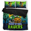Canberra Raiders Bedding Set Creep It Real When Darkness Falls