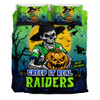 Canberra Raiders Bedding Set Creep It Real When Darkness Falls