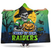 Canberra Raiders Hooded Blanket Creep It Real When Darkness Falls