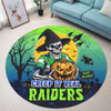 Canberra Raiders Round Rug Creep It Real When Darkness Falls