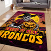 Brisbane Broncos Area Rug Creep It Real When Darkness Falls