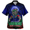 New Zealand Warriors Hawaiian Shirt Full Moon Monster Uprising Halloween Night