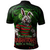 South Sydney Rabbitohs Polo Shirt Full Moon Monster Uprising Halloween Night