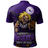 Fremantle Polo Shirt Off The Chain Strength Halloween Beast Rising Unleashed Fury