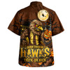 Hawthorn Hawaiian Shirt Off The Chain Strength Halloween Beast Rising Unleashed Fury