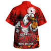 Sydney Swans Hawaiian Shirt Off The Chain Strength Halloween Beast Rising Unleashed Fury