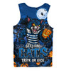 Geelong Cats Men Tank Top Off The Chain Strength Halloween Beast Rising Unleashed Fury