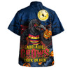 Adelaide Crows Hawaiian Shirt Off The Chain Strength Halloween Beast Rising Unleashed Fury