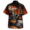Australia Hawaiian Shirt Halloween Bloody Good Barbie Skeleton BBQ Chillin Night