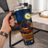 Adelaide Crows 40oz Tumbler Off The Chain Strength Halloween Beast Rising Unleashed Fury