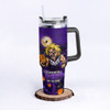Fremantle 40oz Tumbler Off The Chain Strength Halloween Beast Rising Unleashed Fury