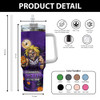 Fremantle 40oz Tumbler Off The Chain Strength Halloween Beast Rising Unleashed Fury