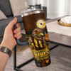 Hawthorn 40oz Tumbler Off The Chain Strength Halloween Beast Rising Unleashed Fury