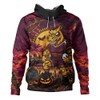 Brisbane Broncos Hoodie Haunted Champion Rising From The Halloween Graveyard