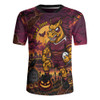 Brisbane Broncos Rugby Jersey Haunted Champion Rising From The Halloween Graveyard