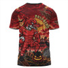 Redcliffe Dolphins T-Shirt Haunted Champion Rising From The Halloween Graveyard