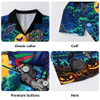 New Zealand Warriors Hawaiian Shirt Haunted Champion Rising From The Halloween Graveyard