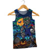 New Zealand Warriors Men Tank Top Haunted Champion Rising From The Halloween Graveyard