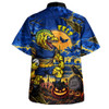 Parramatta Eels Hawaiian Shirt Haunted Champion Rising From The Halloween Graveyard