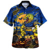 Parramatta Eels Hawaiian Shirt Haunted Champion Rising From The Halloween Graveyard