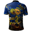 Parramatta Eels Polo Shirt Haunted Champion Rising From The Halloween Graveyard