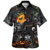 Penrith Panthers Hawaiian Shirt Haunted Champion Rising From The Halloween Graveyard