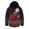 Essendon Hooded Padded Jacket Off The Chain Strength Halloween Beast Rising Unleashed Fury