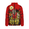 Gold Coast SUNS Padded Jacket Off The Chain Strength Halloween Beast Rising Unleashed Fury