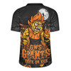 GWS GIANTS Rugby Jersey Off The Chain Strength Halloween Beast Rising Unleashed Fury
