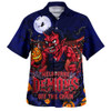 Melbourne Hawaiian Shirt Off The Chain Strength Halloween Beast Rising Unleashed Fury