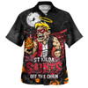 St Kilda Hawaiian Shirt Off The Chain Strength Halloween Beast Rising Unleashed Fury