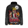 St Kilda Padded Jacket Off The Chain Strength Halloween Beast Rising Unleashed Fury