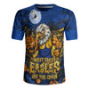 West Coast Eagles Rugby Jersey Off The Chain Strength Halloween Beast Rising Unleashed Fury