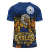 West Coast Eagles T-Shirt Off The Chain Strength Halloween Beast Rising Unleashed Fury