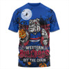 Western Bulldogs T-Shirt Off The Chain Strength Halloween Beast Rising Unleashed Fury