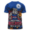 Western Bulldogs T-Shirt Off The Chain Strength Halloween Beast Rising Unleashed Fury